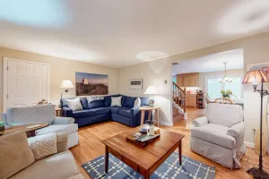 Image of Inviting home near town and the beach with fast WiFi and private W\/D
