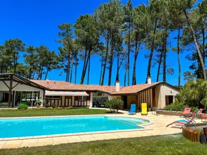 Image of La Villa des 3 Pins in Messanges between ocean and forest! 8 adults maximum