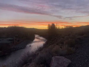 Image of Toots and Elmer’s Beautiful home on the Wind River