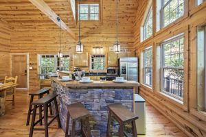 Image of Rustic Luxury - 3 Secluded Acres, Hot tub, Game room, Wineries, close to Helen