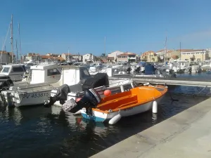 Image of Gite T3 on the port. Sea view.  Provence, Côte bleue CARRO Martigues. 1 bedroom.