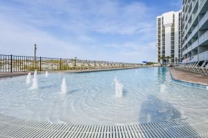 Image of Ocean-view condo with central AC, pool & hot tub access & balcony