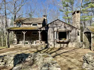 Image of Picturesque Cabin in the Woods