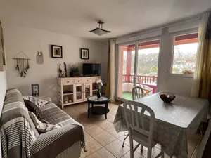 Image of Cambo-les-Bains: 1BR with south terrace, shared pool