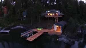 Image of Lake House with Sauna, kayaks, S.U.P.'s, snorkeling sets and boat parking