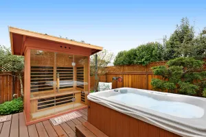 Image of Sonoma County stunner near wineries & parks with hot tub & garden - walkable