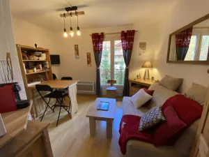 Image of Studio 4 people down the slopes- La Foux d'Allos