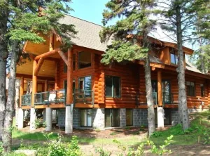 Image of Luxury Lake Superior Log Home ~ Fantastic Lake View ~ Excellent Location!