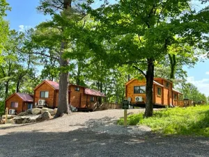 Image of Spacious and new deluxe cabin in family campground in Northeastern CT