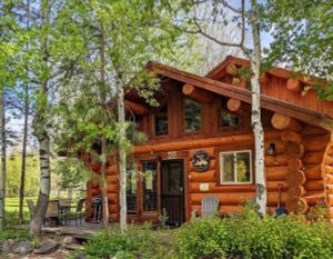 Image of Running Wolf Cabin – 2 BR w\/trail access, pool\/hot tub