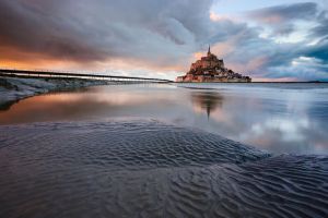Image of La Rose de Ducey, Romantic room \"La Rose Féérique\" in the bay of Mt St Michel