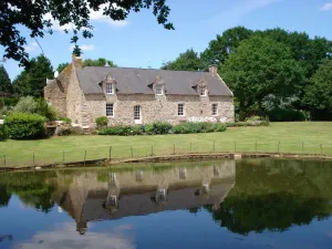 Image of Promotion August 24 to 31, 2019 Morbihan 15 km sea, beautiful longère 9people