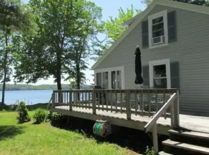 Image of Belgrade Lakes Salmon Waterfront cottage