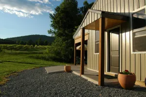 Image of Serene Country Cabin On A 150 Acre Farm\/Vineyard