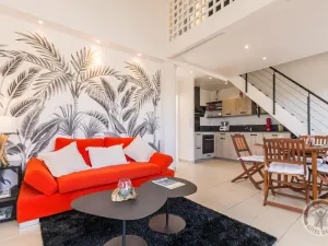 Image of Coastal Retreat: Bright Duplex, Private Terrace, Seaside View, Perfect for Families