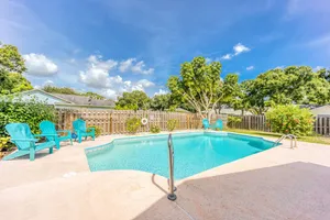 Image of Beach Retreat with Private Heated Pool and Two King Beds!