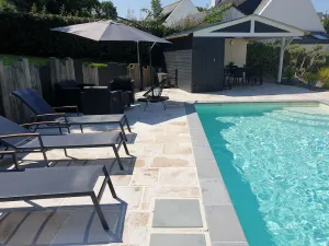 Image of PRESTIGIOUS VILLA WITH PRIVATE GARDEN AND SWIMMING POOL, 150 M FROM THE BEACH!