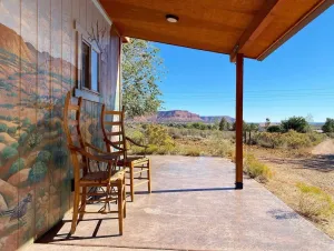Image of Charming Casita with fenced yard. Pets welcome