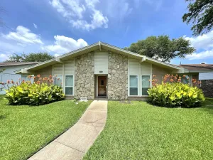Image of Entire house with private patio, fenced in yard and two car garage in quiet area