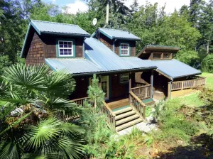 Image of The Woodpecker Cabin on Guemes Island with Hot Tub!
