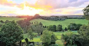 Image of Romantic getaway cottage with beautiful sunset views near mulitple hiking trails