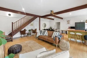 Image of Garden Oasis(2br) 1 minute walk from Tallows beach. Dog friendly.