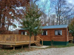 Image of 124) Zapata Log Cabin. Close to Hocking Hills State Park and more!