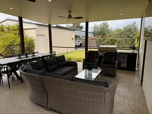 Image of Bundalong Retreat with NEW alfresco area