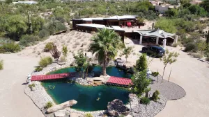 Image of Family-Friendly Beautiful Private Wellness Retreat \/ Desert Oasis