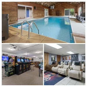Image of Entertainment Oasis Indoor Pool Spa Arcade Theatre