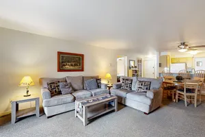 Image of Centrally located condo w\/ gas grill & wood fireplace - walk to town\/the lake