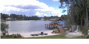 Image of Lakefront Oasis.  Sandy Beach and dock await your relaxation!