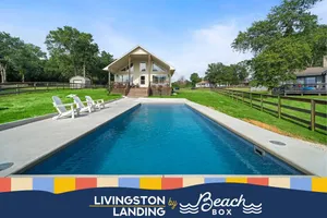 Image of Lakefront home with huge yard and picturesque front porch