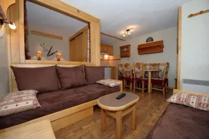 Image of 250m from resort center, 4th floor, view ski slopes\/mountain\/ski slopes, balcony, tv, 30m²