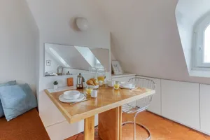 Image of Studio Cocoon with View in the Heart of Paris 09