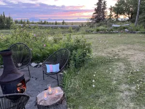 Image of Gorgeous Modern Alaskan Home with Ocean \/Mt View 10 minute walk to sandy beach