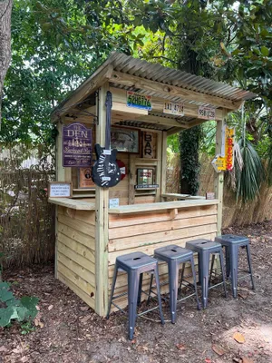 Image of The Den w\/ Pool Table & Outdoor Bar - 10 min walk to beach!