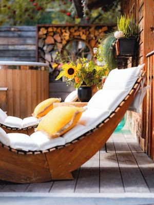 Image of Chalet Waldhäusl Sauna, Whirlpool, Terrace, Fireplace & Mountain Views  Sleeps 6