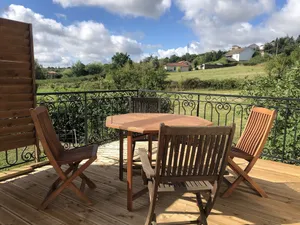 Image of Charming modern outbuilding with all comfort terrace with view