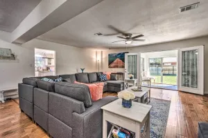 Image of Sweet Beach Serenity for Families-8 mins from beach! With Pool!