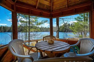 Image of A True Rustic Cabin with Private Access to Bass Lake and Hiking Trails