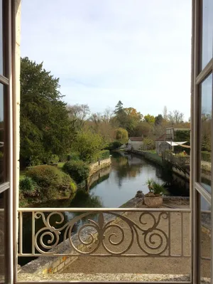 Image of A 4 * loft in an old mill, overlooking the Charente and its countryside