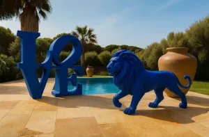 Image of Corsica, very nice amenities for this villa with sea views