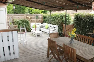 Image of MAZET 4 Pers. CLIM-PERGOLA-TERRACE \/ GARDEN 40m2 - RESIDENCE POOL-WIFI
