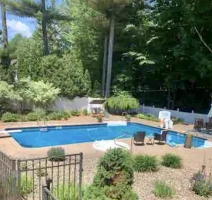Image of New Saratoga Springs Rental Retreat with Large Heated Pool