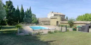 Image of House with swimming pool, in the heart of the village of Rochegude