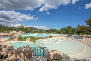 Image of Holiday Apartment \"Restanques De Saint Tropez Arums\" with Sea View, Shared Heated Pool & Wi-Fi