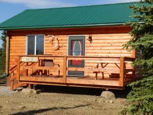 Image of Denali Wildlife Caribou Cabin Luxury with a touch of Rustic..