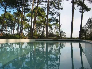 Image of Beautiful house, heated private pool, near ocean and lake, sleeps 10