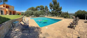 Image of Villa 4 chambres, piscine, clim, vue mer, wifi